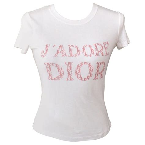 j adore dior shirt pink|vintage christian dior t shirt.